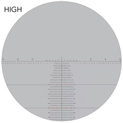 USED NIGHTFORCE C577 ATACR 5-25x56mm H59 with Rings A208