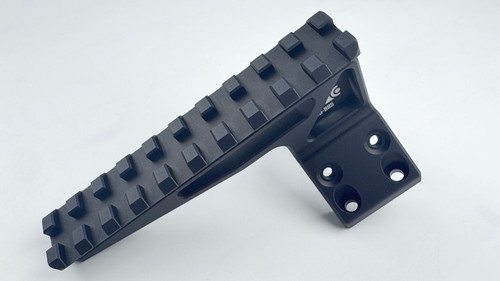 Zero Compromise  Block Mount Cap w/ Integral Long Pic. Rail