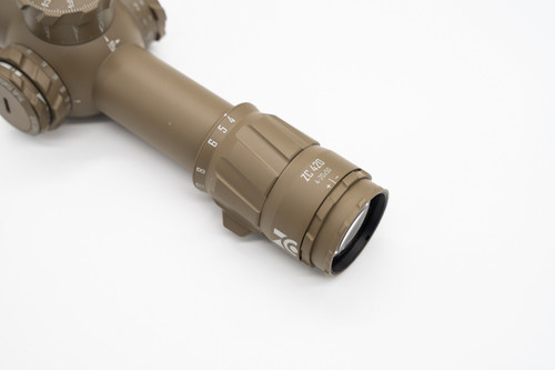 Zero Compromise Optic ZC420 4-20x50 MPCT-1x Reticle Locking Turret FDE