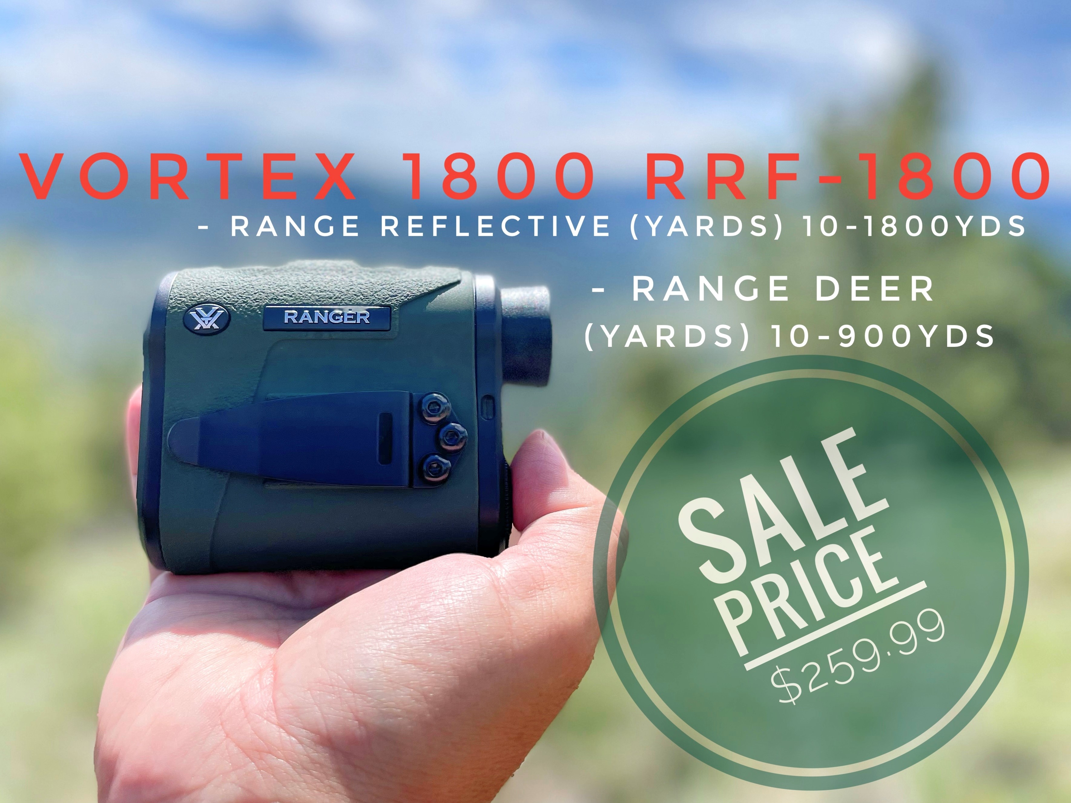 Vortex Ranger 1800 | High Precision Laser Rangefinder