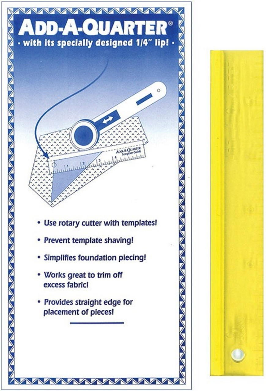 add a quarter ruler with it s special lip 6 inch cm06 cm designs inc