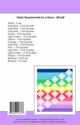 Sprinkles Quilt Pattern OWS7386 Makes Multiple Sizes On Williams