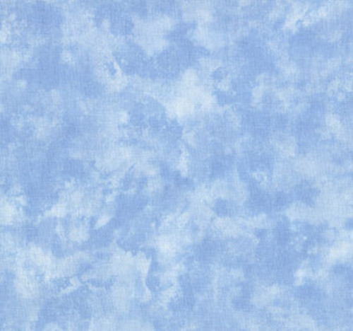 Pastel Blue Marble Fabric - 9858