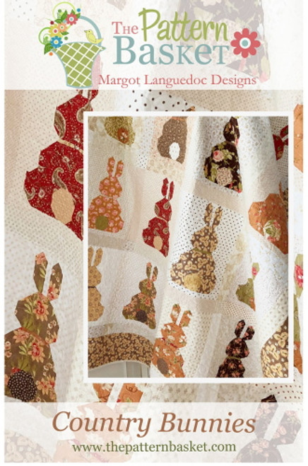  COUNTRY BUNNIES PATTERN - TPB1809