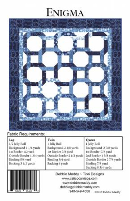 ENIGMA PATTERN - CCQD174 Back