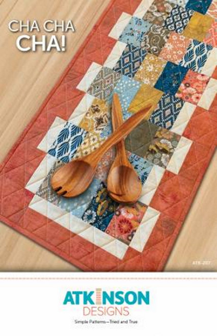 CHA CHA CHA TABLE RUNNER AND PLACEMAT PATTERN - ATK-207