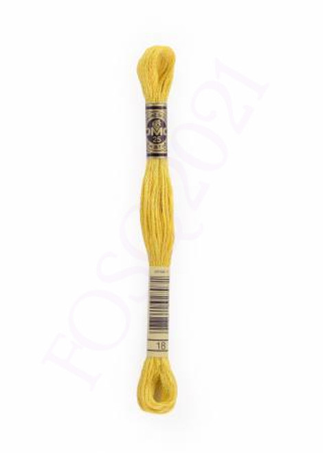 Six Strand Embroidery Floss - Yellow Plum - 117UA-18