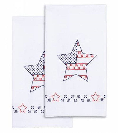 Independence Day Hand Towels - 17in x 28in - 320-874