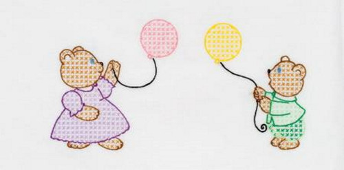 Teddy Bears Children's Pillowcase - 1605-25