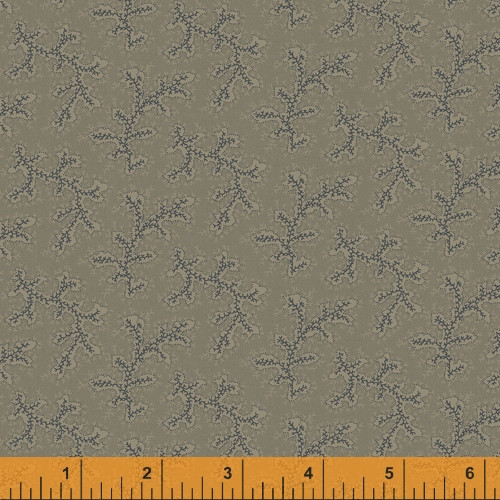 Earth Lichen Vine Design Fabric - 52072-7