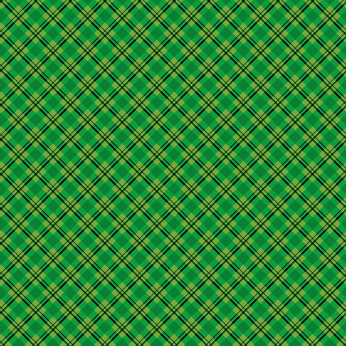 Green and Black Plaid Fabric - 513-006 - Bloomsbury