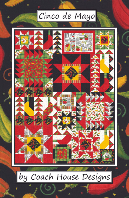  Cinco De Mayo Quilt Pattern - CHD-2009