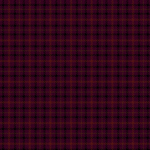 Plum Purple Small Plaid Pattern Flannel - 9792-55