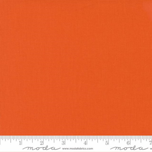 Solid Clementine Orange Fabric - Bella - 9900-209