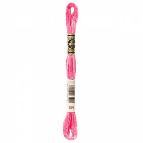 Six Strand Embroidery Floss - Medium Rose - 117UA-899