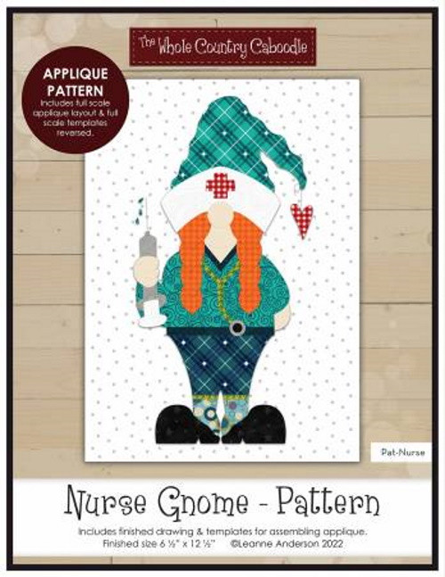 Nurse Gnome Pattern - WCCPAT-NURSE