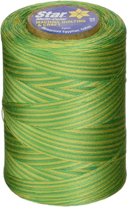 Quilting and Craft Thread - Variegated - SPRING MEDLEY - 3-ply - Cotton -1200yds - V38-831