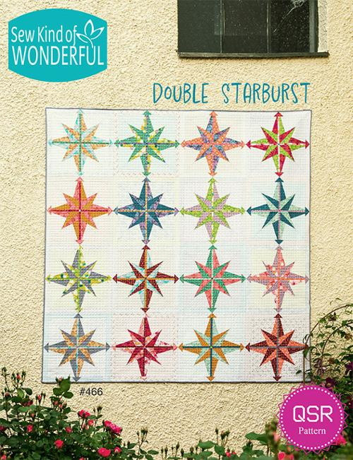 Double Starburst Quilt Pattern - Makes 82" x 82"- SKW-466