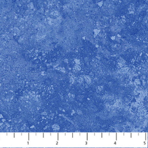 STONEHENGE COBALT BLUE MARBLED SPLASH FABRIC