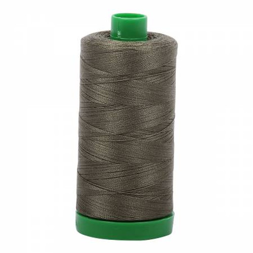 Army Green Cotton Mako Thread - 40wt - 1092 yards (1000m) - MK40-2905