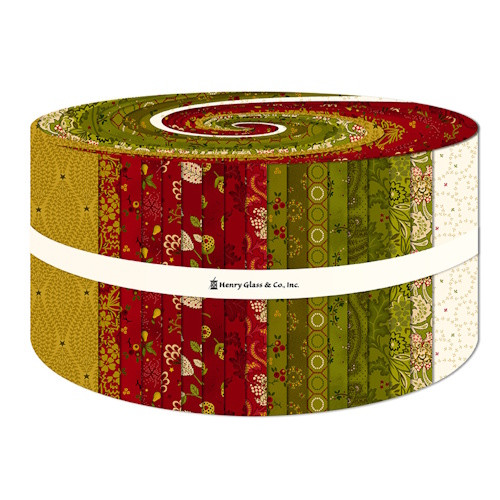 Baubles and Balsam Jelly Roll - FB6DRHG.BAUBLES&BALSAM