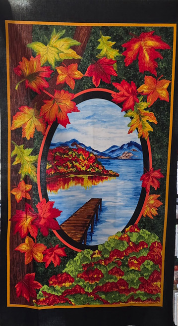 Fall Reflections 23 1/2" Panel (#17) - 4027EQ-60943-6