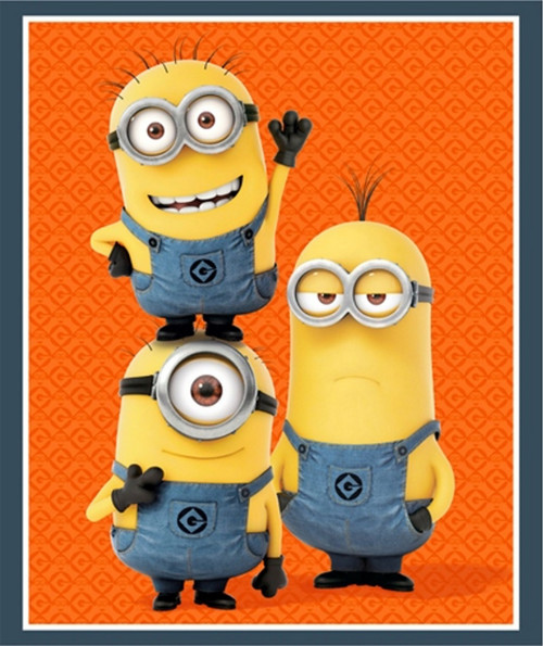 1 IN A MINION - LARGE MINION TRIO PANEL