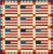 INDEPENDENCE DAY AND RUNNER QUILT PATTERN - #1024