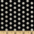 WHITE BUTTONS ON BLACK FABRIC - 1649-24164-J