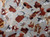 BROWN, GRAY AND TAN HATS, ROPES, SADDLES, ETC ON A GRAY BACKGROUND FABRIC - C4883-Gray