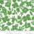 GREEN FLORALS ON WHITE FABRIC - 23310-21 Clover