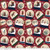 ASSORTED SNOW GLOBES ON RED DESIGNER FLANNEL FABRIC - F7770-Red