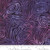 Purple Wavy Lines Print Batik Fabric - 4353-14