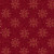 MULTI-COLORED SUNBURSTS AND VINES ON DARK RED