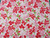 LARGER RED, PINK AND WHITE FLORAL DESIGN ON WHITE - 8255-02