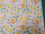 YELLOW, WHITE AND PINK FLORAL DESIGN ON WHITE - 8257-09