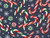 CANDY CANES, MINTS AND SNOWFLAKES ON DARK BLUE FABRIC - BD-49697-A01