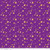 GOLD STARS ON PURPLE FABRIC - C9984 Purple