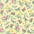 Assorted Flowers on Yellow Fabric - AUFR4372-Y