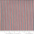 Red, White and Navy Blue Striped Fabric - 49121-11