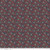 Red and White Leaves on Dark Blue Gray Fabric - C10362 Blue