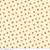 Brown Asters on Cream Fabric - C10367 Cream