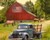 Truck and Barn Fabric Panel - Approx. 35.5" x 44" - GG-0054-0C-1 Multi