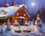 Cowboy Christmas Digital Panel - Approx. 35.5" x 44" - AL58810C1