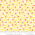 Orange and Yellow Half Moons Fabric - 22382-17