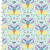 Multi-Colored Butterflies on Light Blue Fabric - 17267-BLU-CTN-D