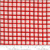 Tomato Red and White Gingham/Plaid Fabric - 19974-12