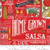 Salsa Vegetables, Jars and Recipe Items on Tomato Red Fabric - 19970-12