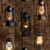 Lanterns on a Barnwood Wall Fabric - S4835-342 Woody