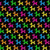 Multi-Color Balloon Dogs Fabric - 10408